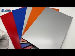 1220 X 2440MM 로즈 매더 Acm 복합물질 방수 6mm Acp 시트