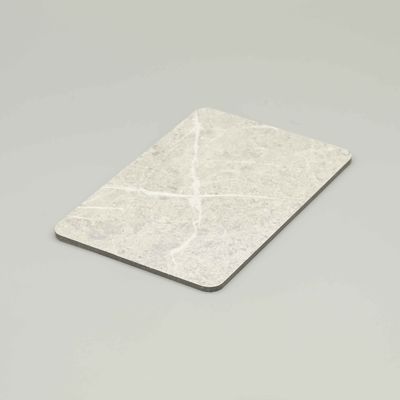 48 X 96 인치 방수 알루미늄 복합판 Acp 시트 반사 흰 알루미늄판