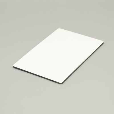 LDPE 흰색 PE 알루미늄 복합판 실내 외관 Acp 지붕판