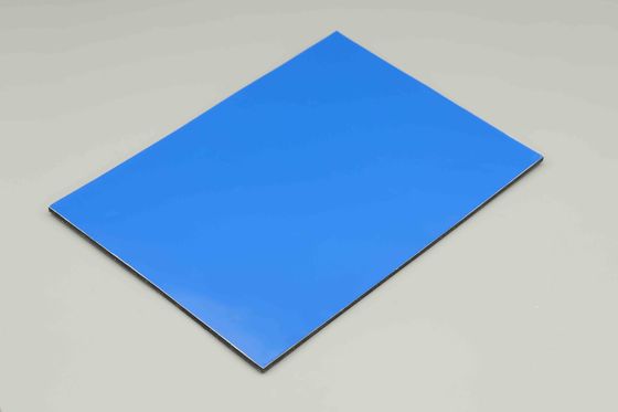 서스펜딩 천장 바다 파란색 Pvdf 알루미늄 코팅 보드 장식 거울 Acp 장 244cm