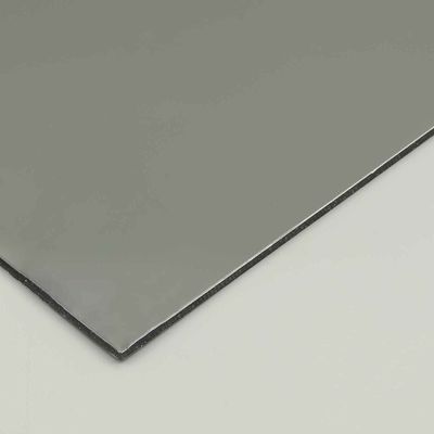회색 PE 알루미늄 복합판 4MM 1.22 X 2.44m 건물 외관 복합판
