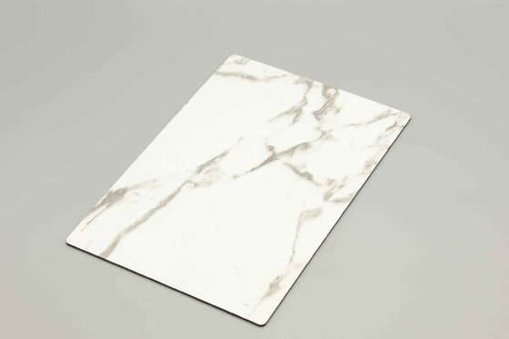 화재 등급 대리석 알루미늄 복합 패널 | PVDF ACP 시트 1220x2440mm