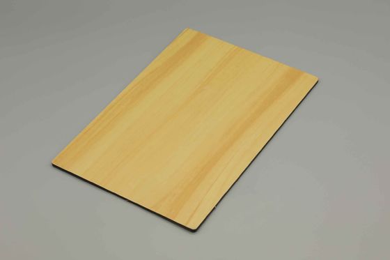 외벽 클래딩용 목재 마감 알루미늄 복합 패널 | PVDF ACP 시트 1220x2440mm
