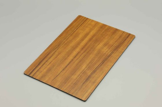 OEM 크기 회색 목재 가공 Acp 시트 1220MM X 2440MM 목재 곡물 Acm 패널