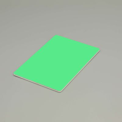 밝은 녹색 Acp 엽 방화 알루미늄 패널 방화 저항 복합 패널