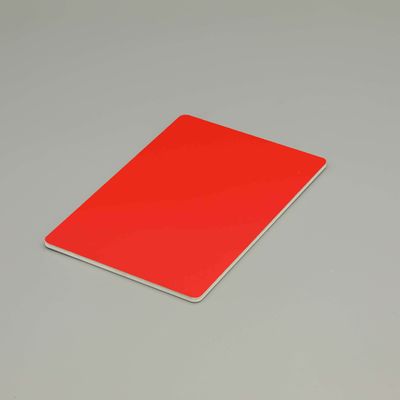 4 X 8ft 레드 파이어 등급 Acp 시트 Acp 벽 패널 Acp 시트 지붕 부식 방지