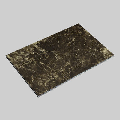 방화 알루미늄 꿀집 복합판 흰색 검은색 줄무늬 Acp 건설