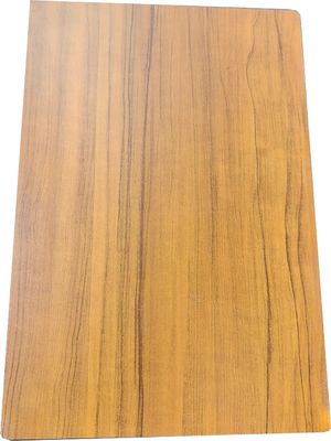 밀키우드 텍스처 Acp 패널링 알루미늄 복합판 1220 X 2440MM 내부 및 외부용 4MM 벽장