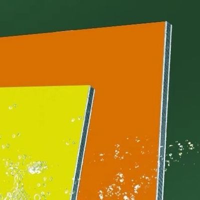 건물 벽 장식용 PE 알루미늄 복합판 3mm 6mm